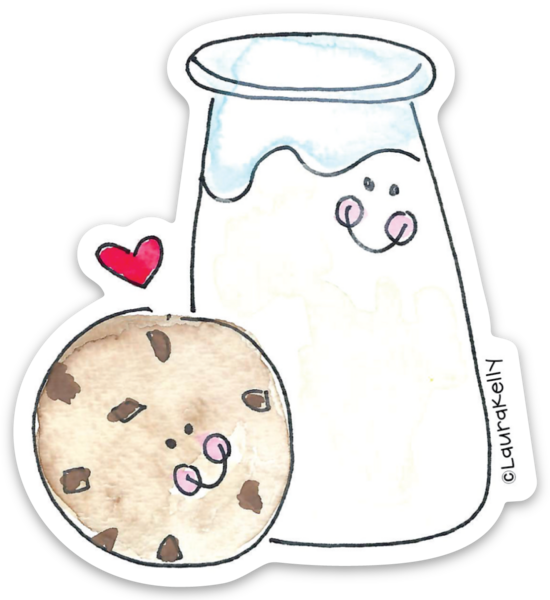 VINYL STICKER -MILKANDCOOKIE
