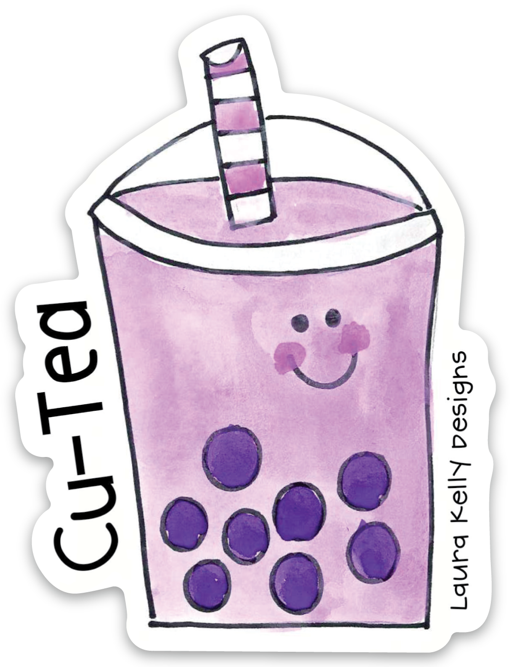 Vinyl Sticker - Cutea