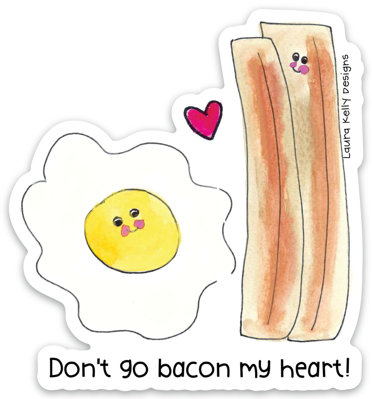 Vinyl Sticker - Bacon
