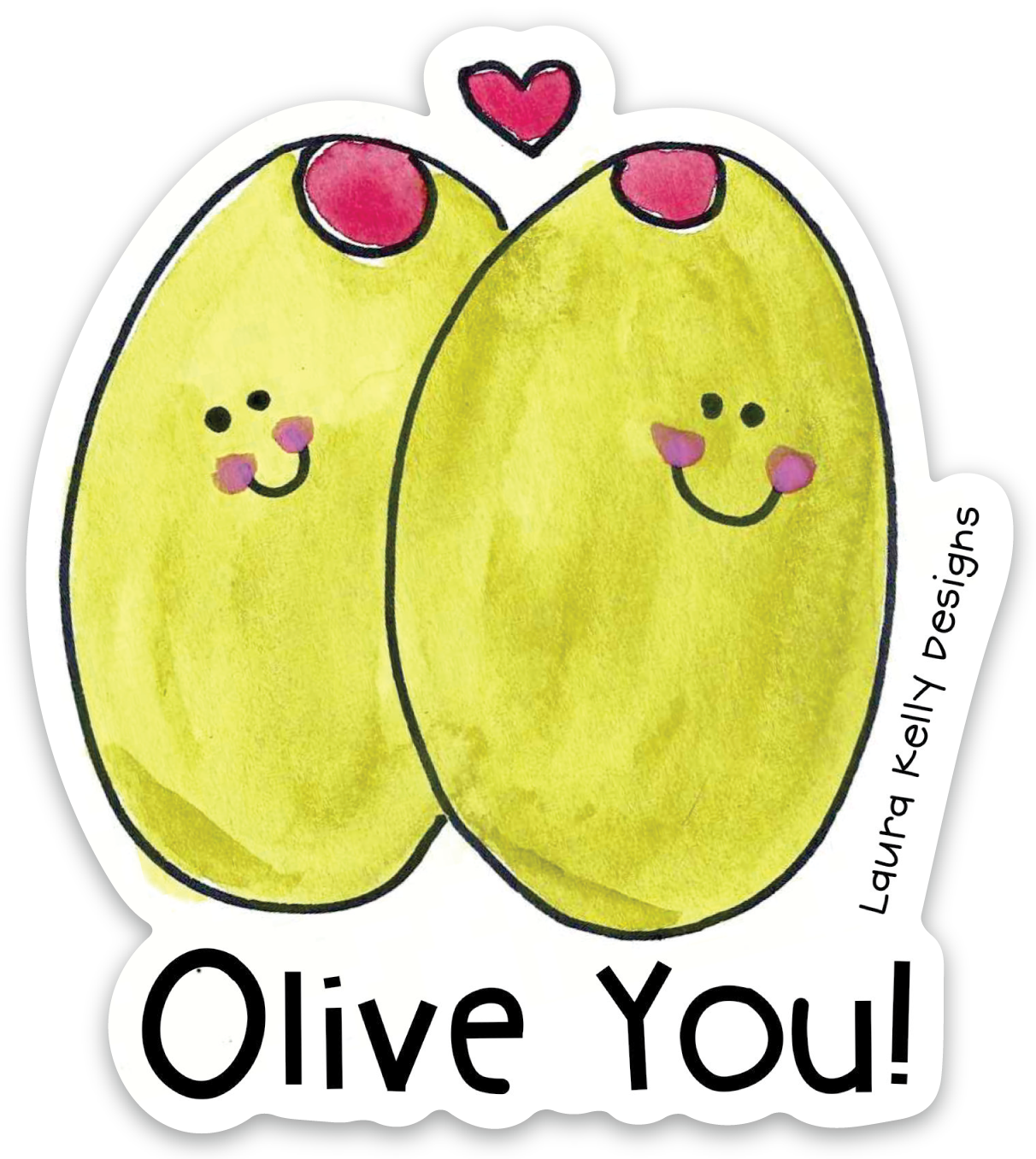 Vinyl Sticker - OliveYou