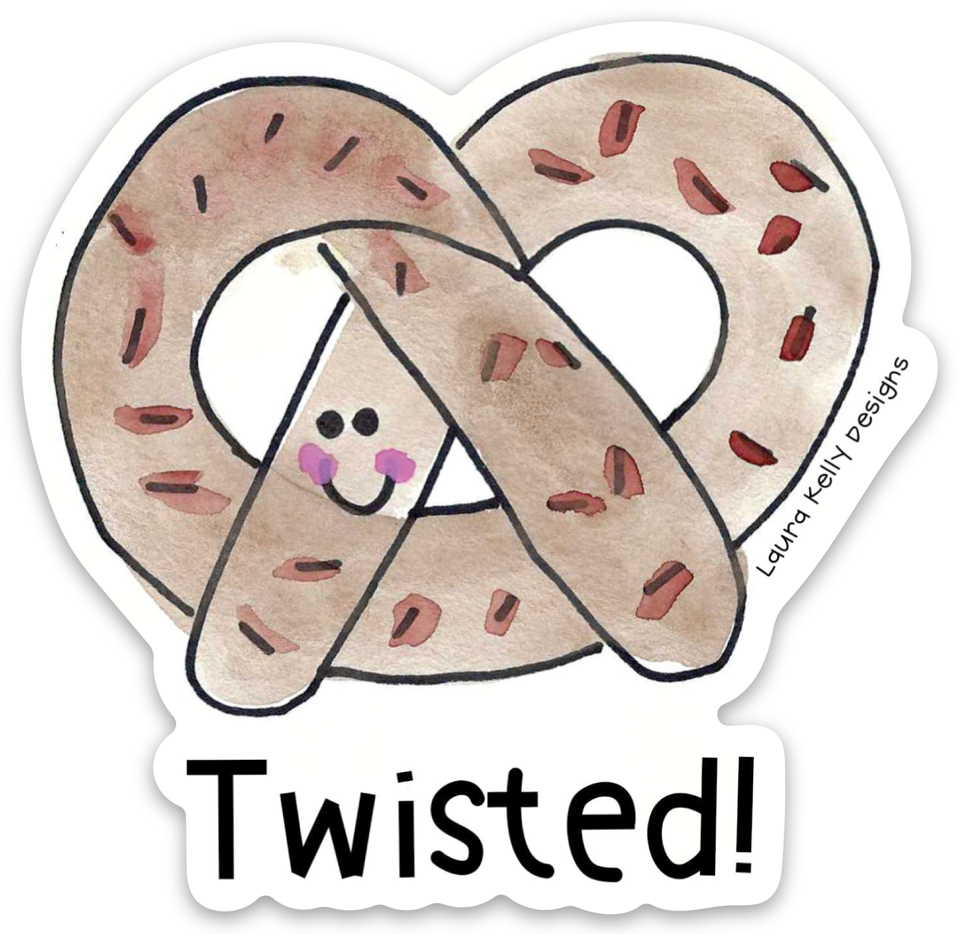 Vinyl Sticker - Twisted