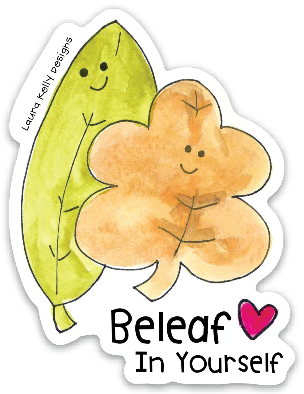 Vinyl Sticker - Leaves
