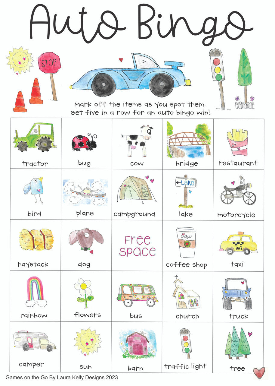 Games on the Go-Bingo