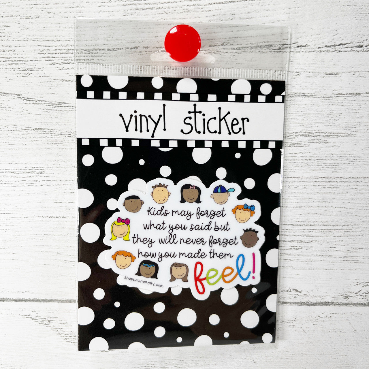 Vinyl Sticker - Feel