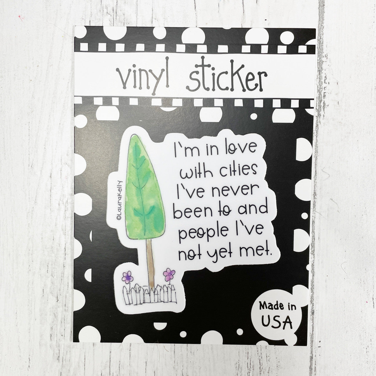 Vinyl Sticker-CITYLOVE