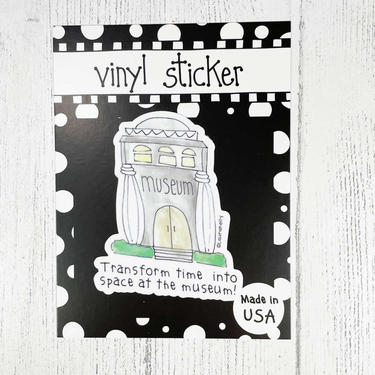 Vinyl Sticker-MUSEUM