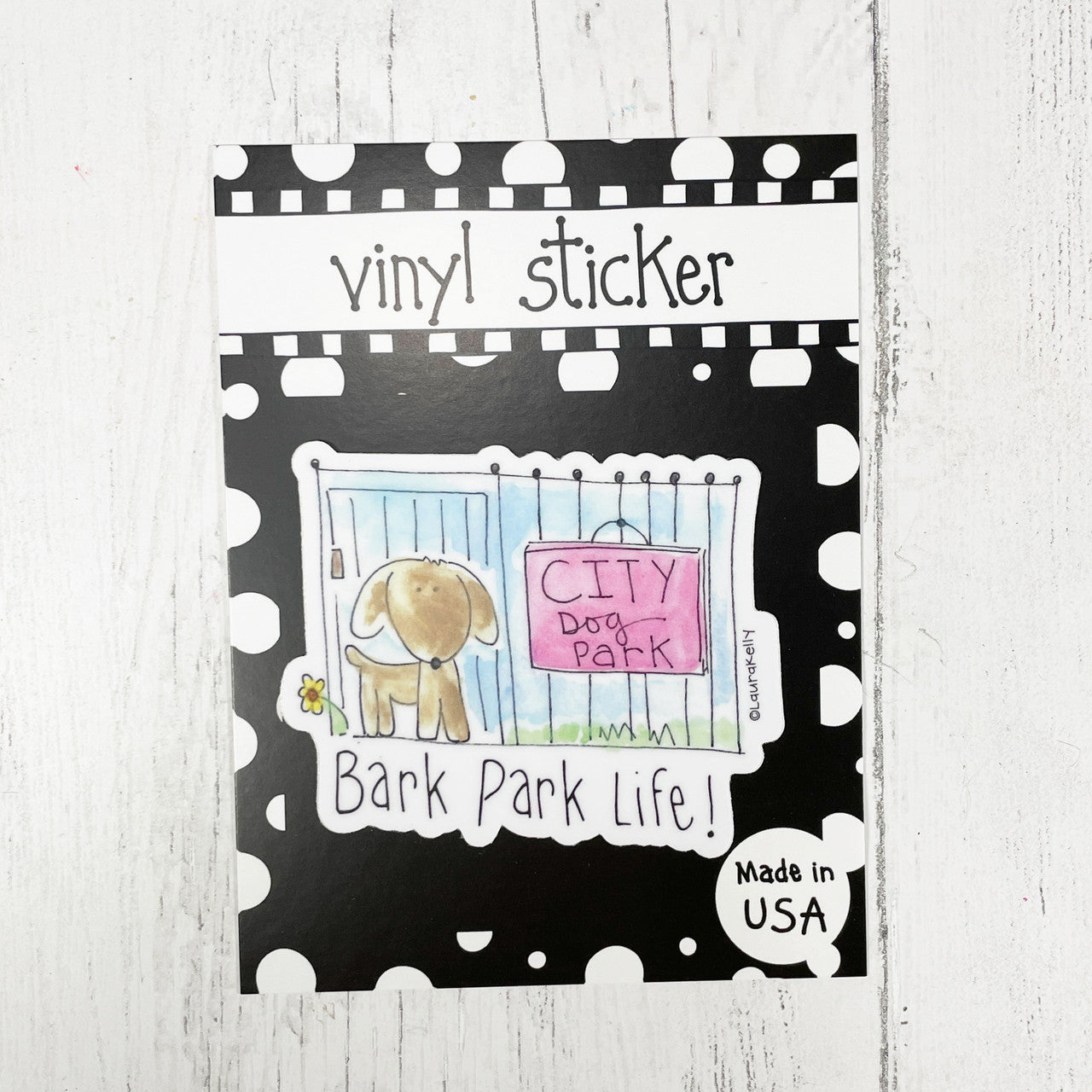 Vinyl Sticker-BARKPARK