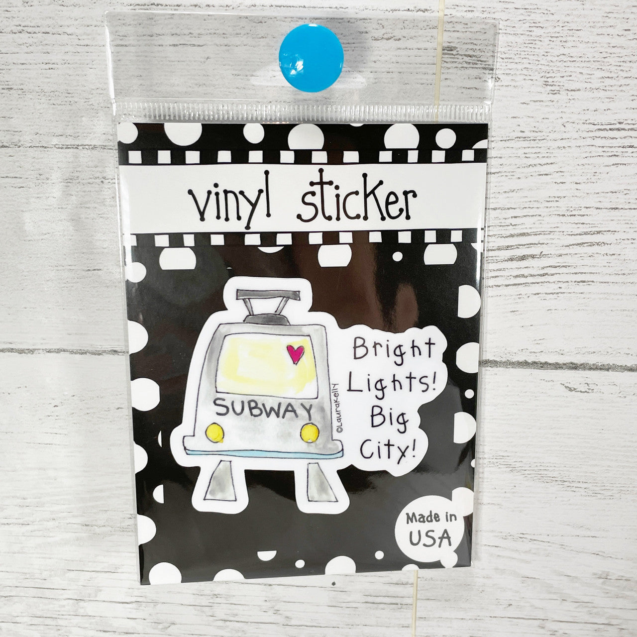 Vinyl Sticker-SUBWAY