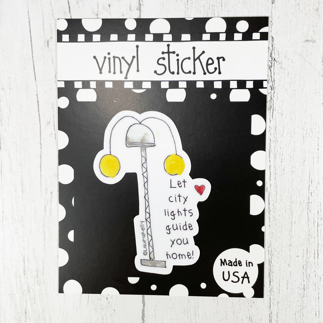 Vinyl Sticker-CITYLIGHTS