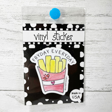 Vinyl Sticker - FryDay