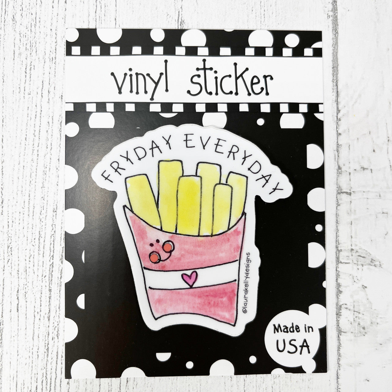 Vinyl Sticker - FryDay