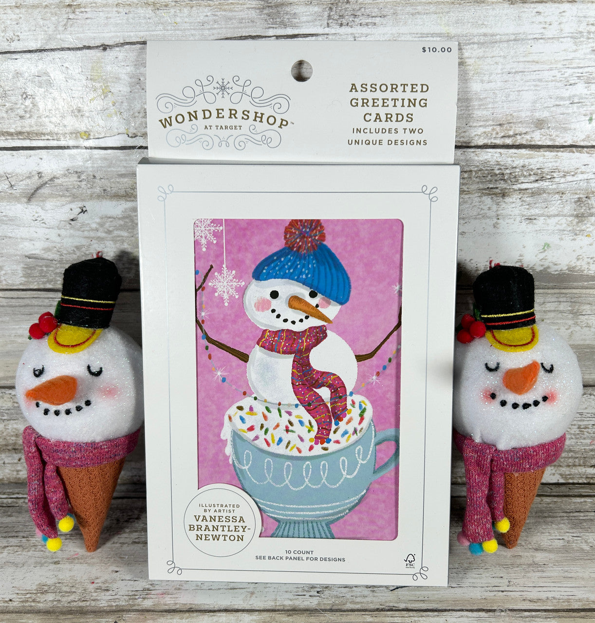 Vanessa Bryant Cards and Ornaments NEW