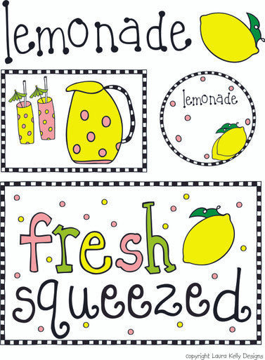 Printable Party - Lemonade Stand