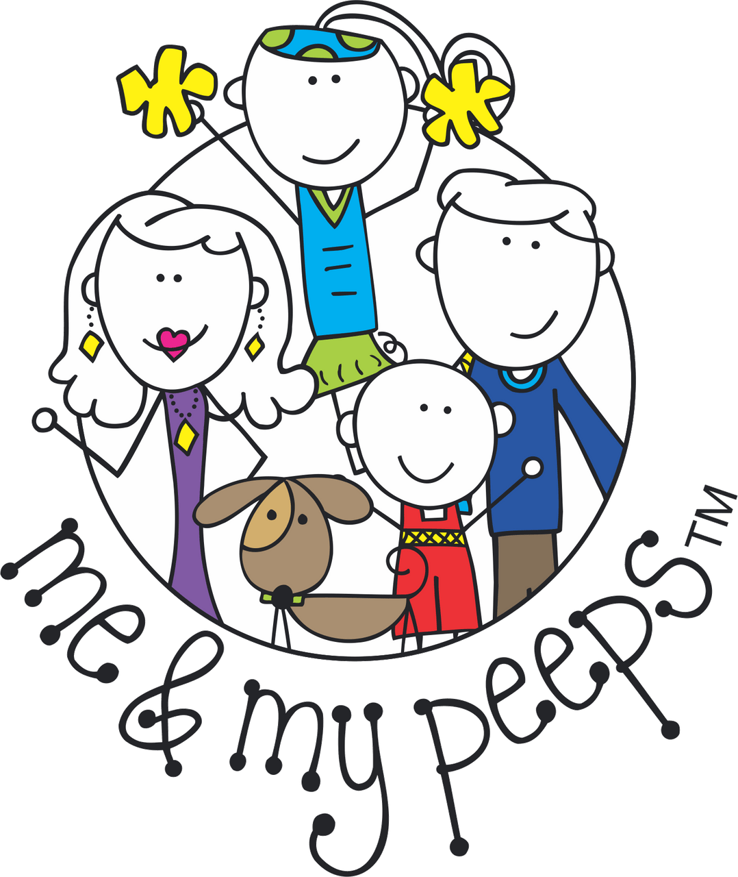 Clear Stamps Therm-O-Web Me and My Peeps Set
