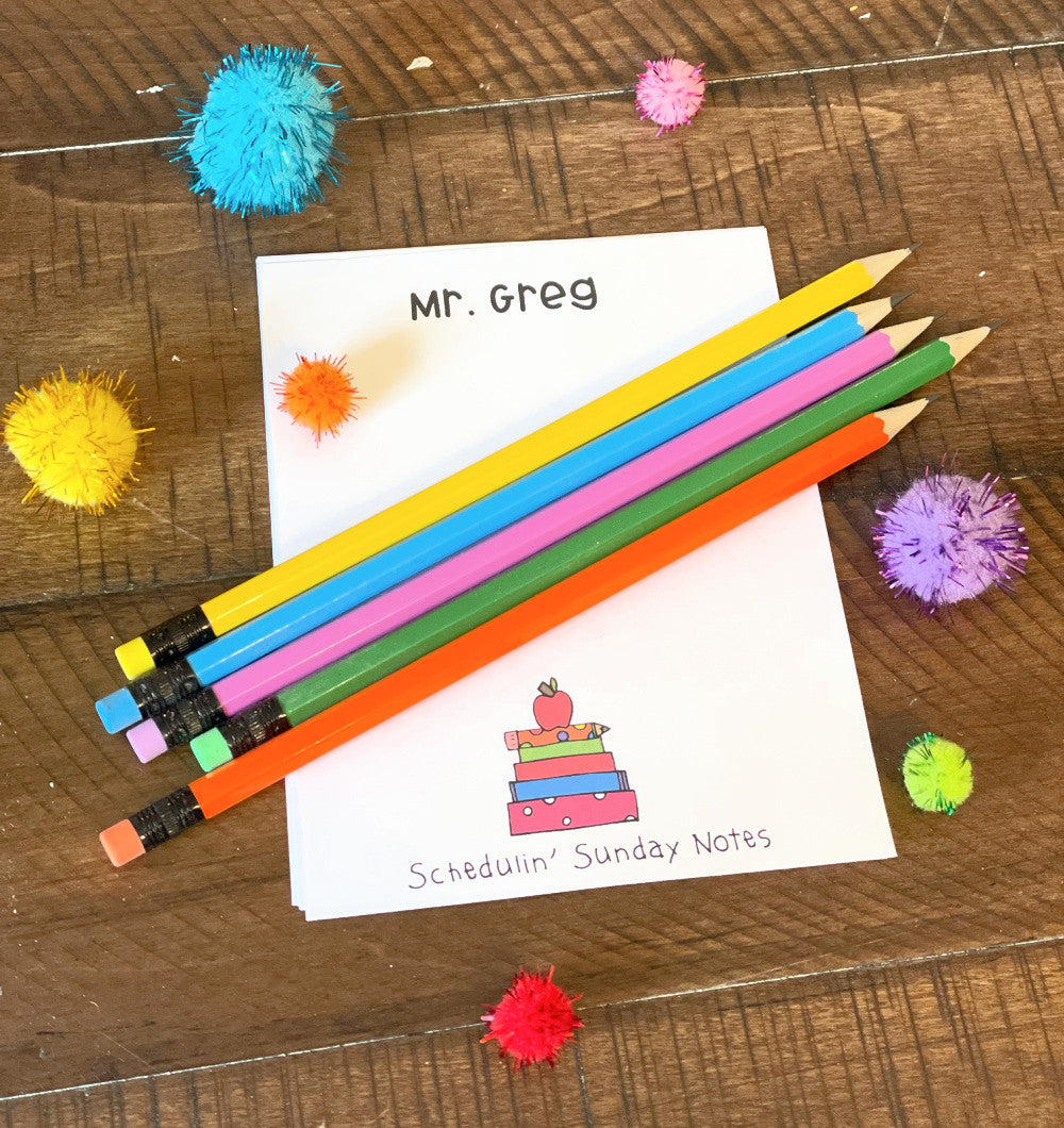 Memo Pad Set - Mr. Greg