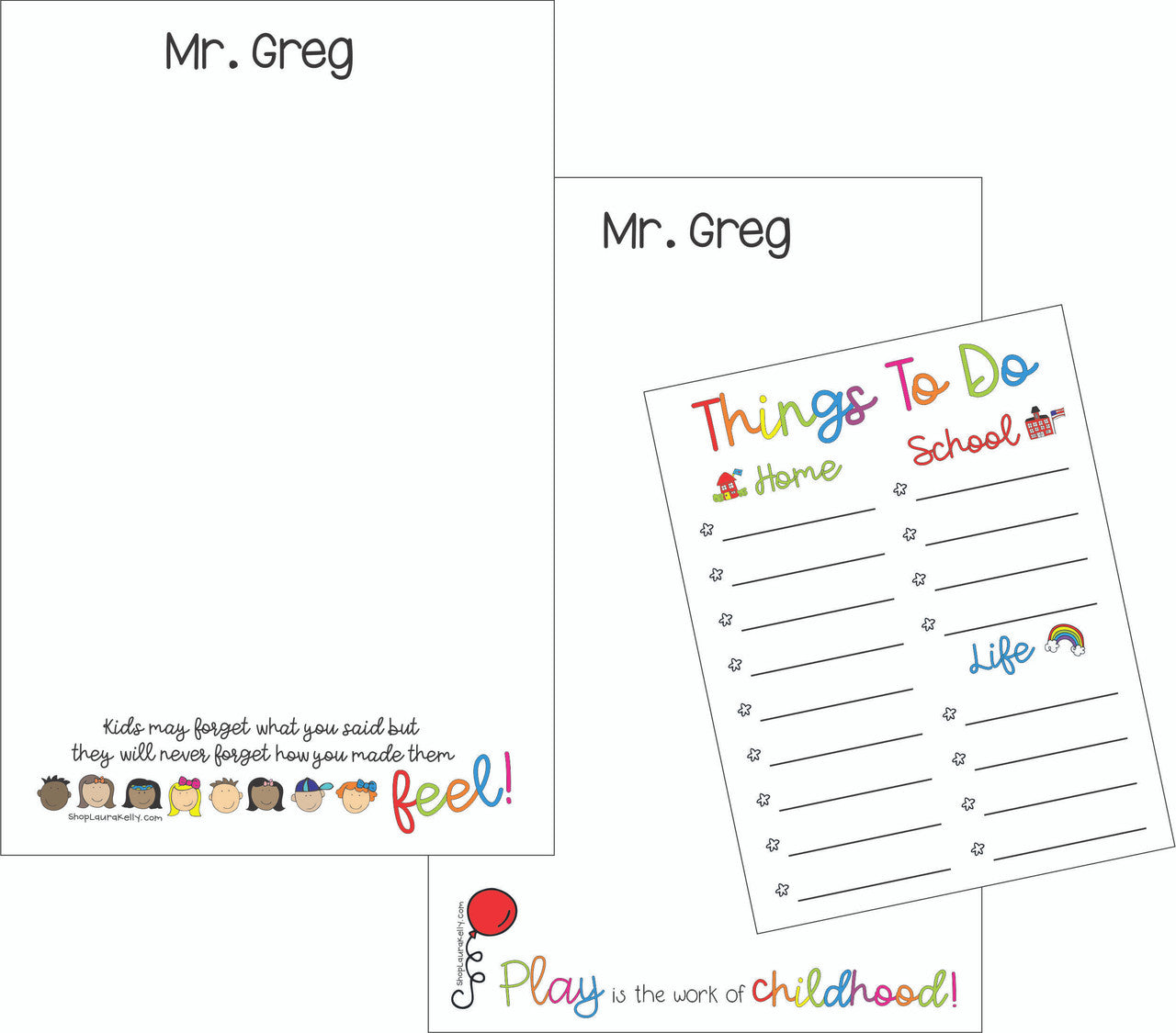 Kindergarten Smorgasboard Back to School Pack