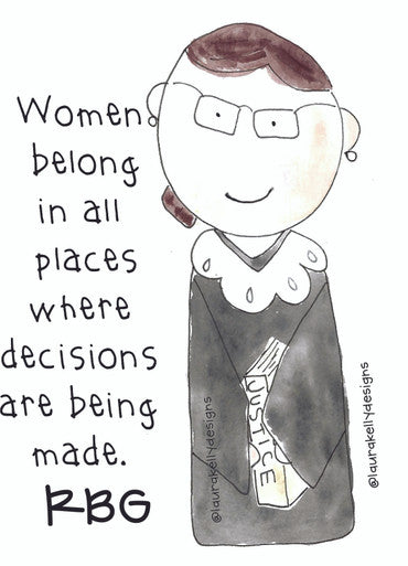 Ruth Bader Ginsburg Sticker - All Places