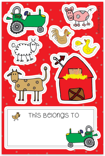 Sticker Sheet - Farm