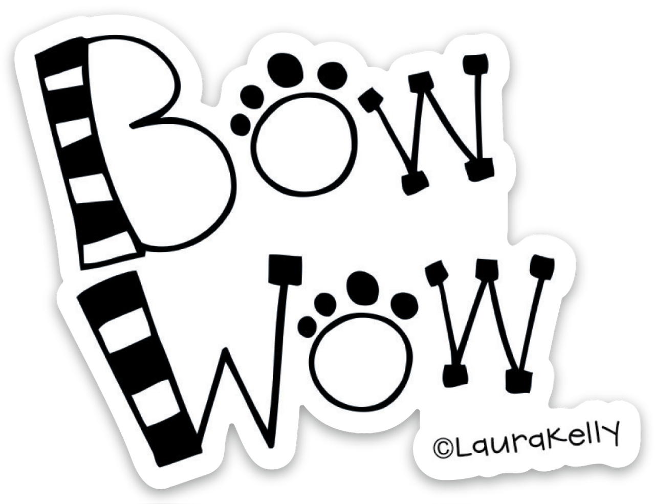 Vinyl Sticker-BOWWOW