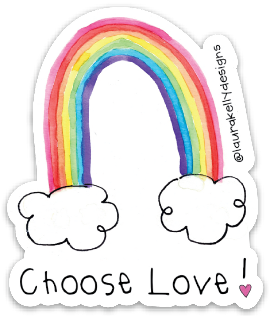 Vinyl Sticker - Choose Love