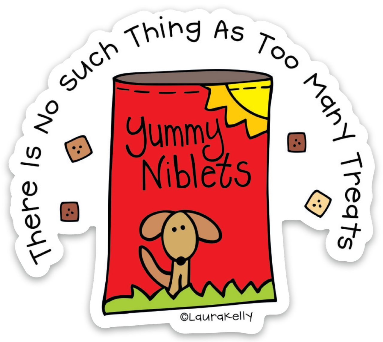 Vinyl Sticker-DOGTREATS