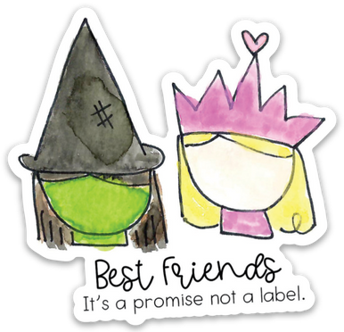 Vinyl Sticker - Best Friends