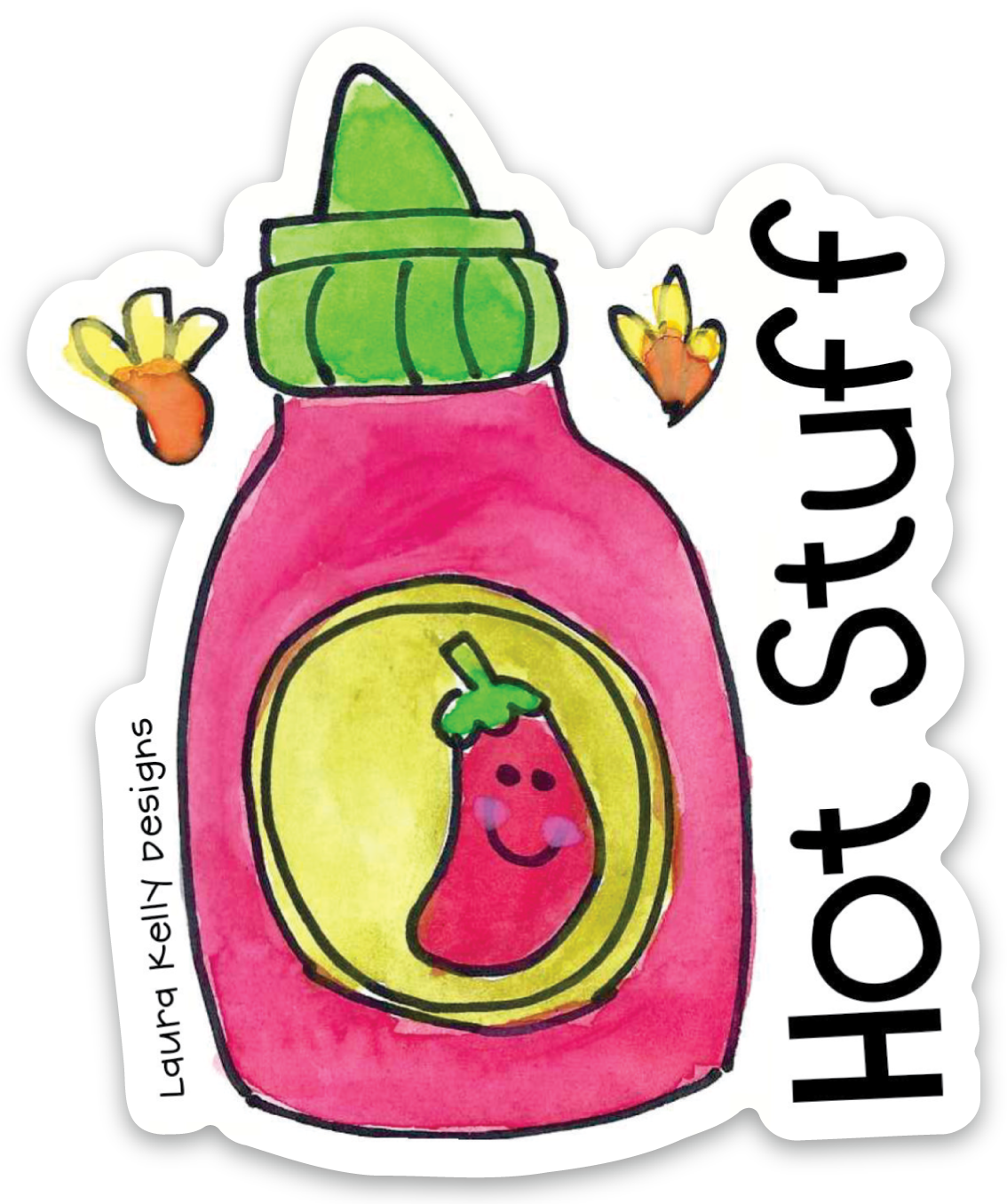 Vinyl Sticker- HotStuff