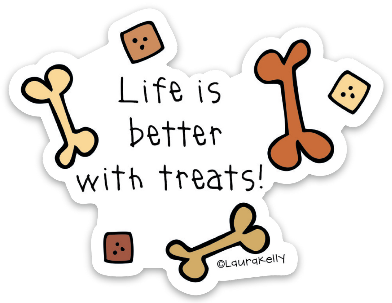Vinyl Sticker-LIFEISBETTER