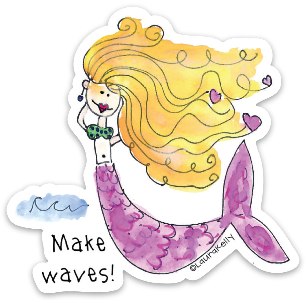 Vinyl Sticker-MERMAID