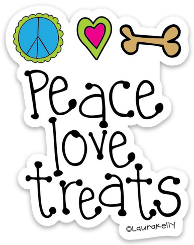 Vinyl Sticker-PEACETREATS