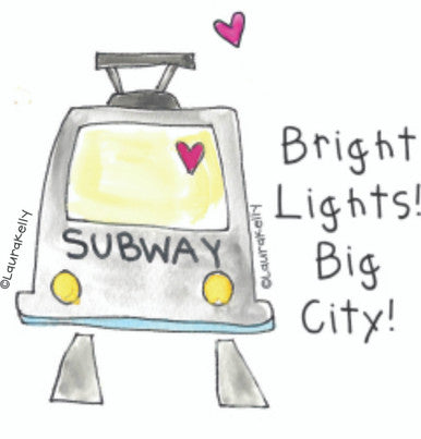 Vinyl Sticker-SUBWAY
