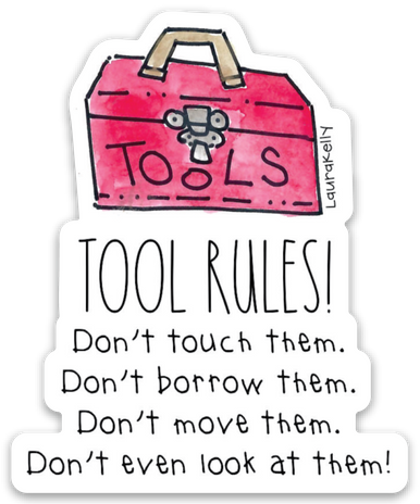 Vinyl Sticker-TOOLRULES