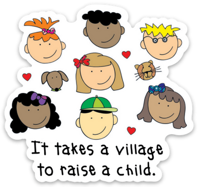 Vinyl Sticker-VILLAGE