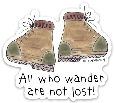 Vinyl Sticker -WANDER