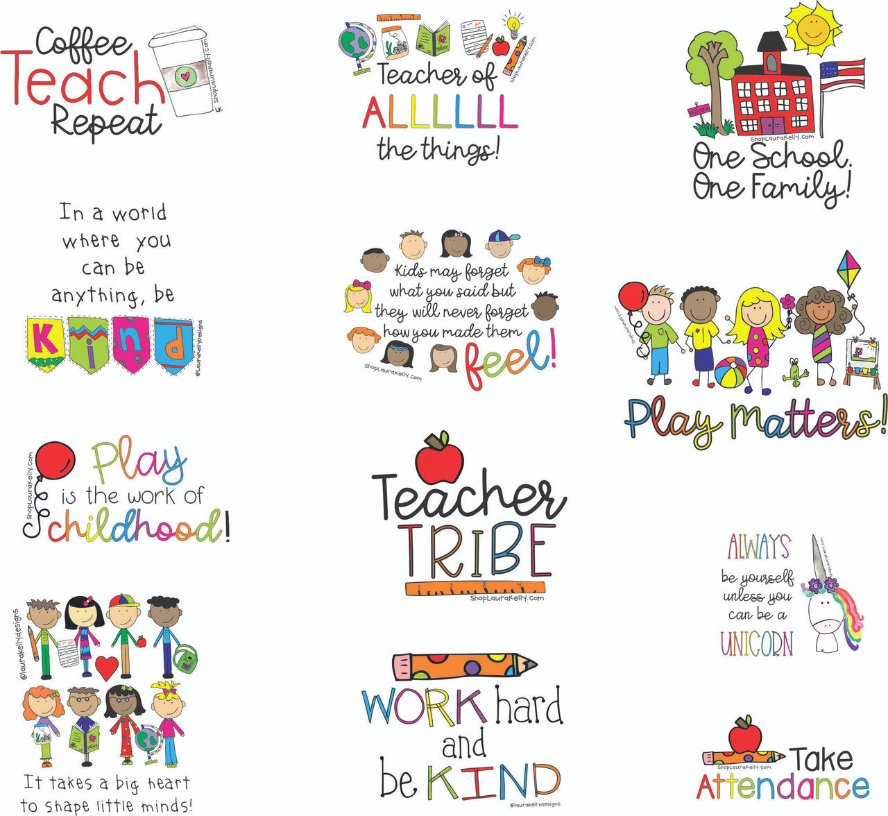 Kindergarten Smorgasboard Back to School Pack