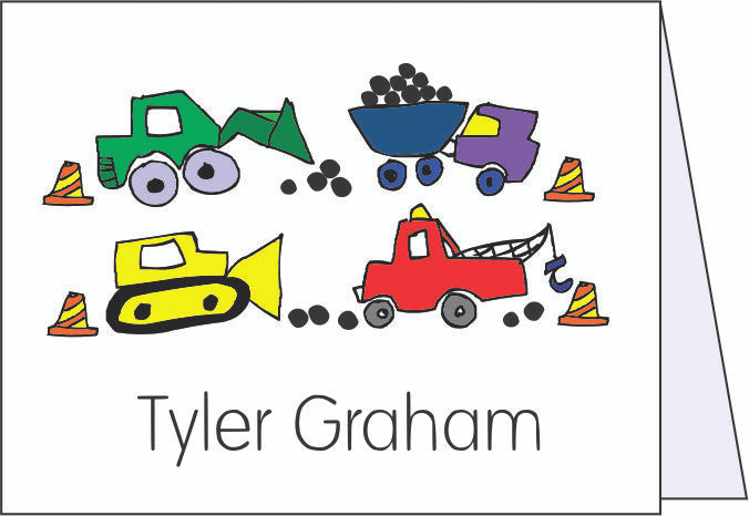 Trucks Note Cards - Quantity 50