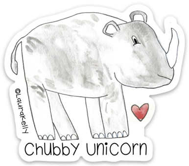 VINYL STICKER-RHINO