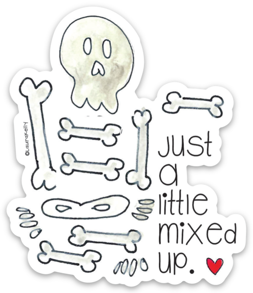 VINYL STICKER-MIXEDUP