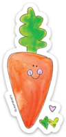 VINYL STICKER-CARROT