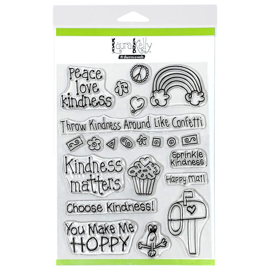 Clear Stamps Therm-O-Web Kindness Matters Set
