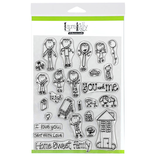 Clear Stamps Therm-O-Web Me and My Peeps Set