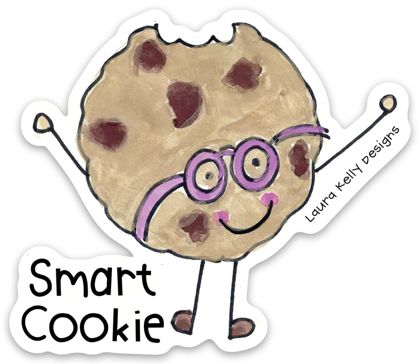 Vinyl Sticker - Smart Cookie