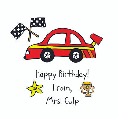 Lollipops Race Car