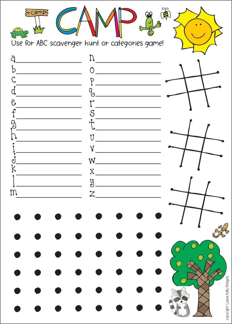 Games on the Go Camp