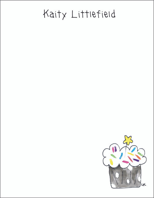 Memo Pad Set - Cupcake