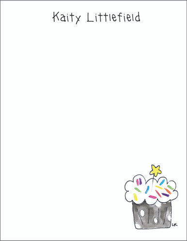 Memo Pad Set - Cupcake