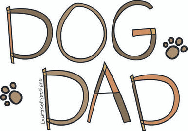 Vinyl Sticker - Dog Dad