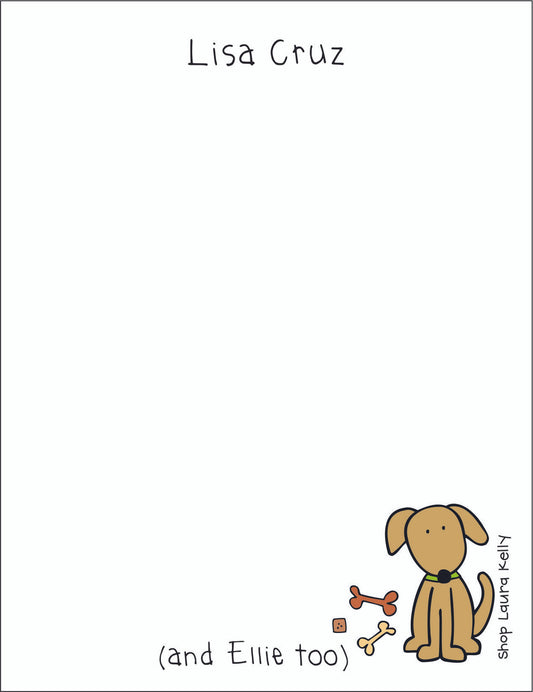 Memo Pad Set - Dog