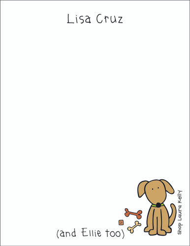 Memo Pad Set - Dog