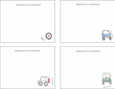 Small Flat Notes - Jeeps 4 Designs